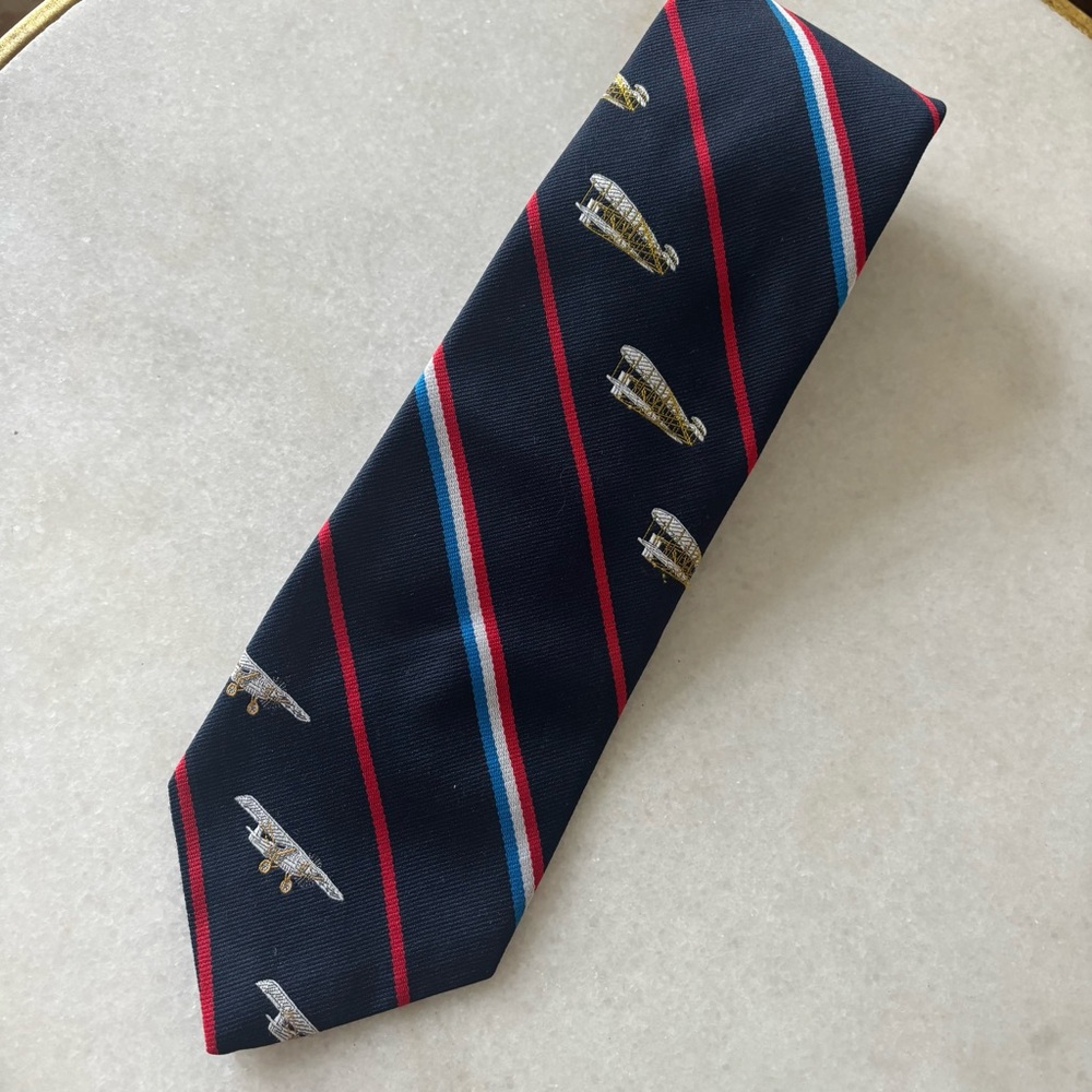 Smithsonian National Air & Space Museum men’s tie necktie Prince Consort